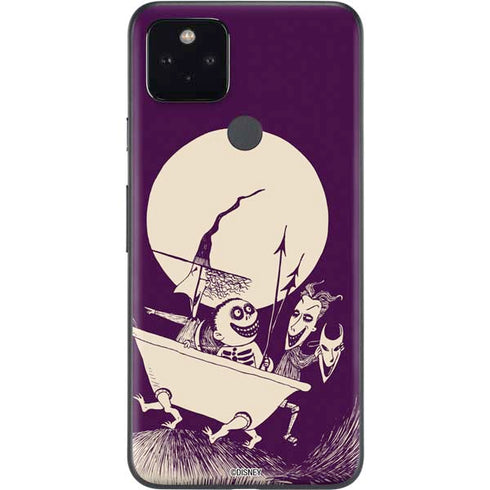 Disney The Nightmare Before Christmas Lock Shock and Barrel Art Google Pixel 5a Skin